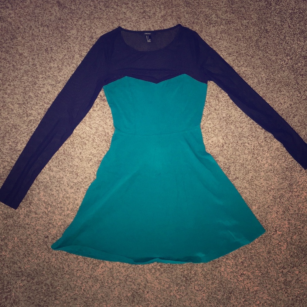 Sheer forever 21 Dress
